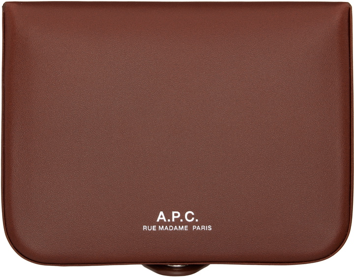 Photo: A.P.C. Brown Josh Wallet