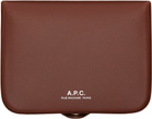 A.P.C. Brown Josh Wallet