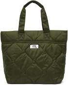 Junya Watanabe Green Quilted Tote