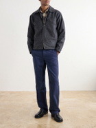 3sixteen - Cycling Wool-Blend Felt Jacket - Gray