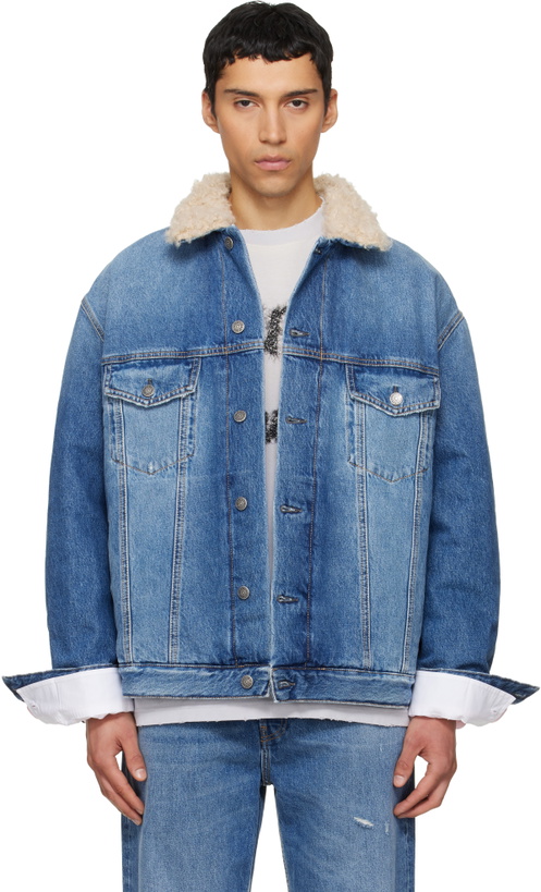 Photo: Acne Studios Blue Faded Denim Jacket