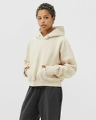 Les Tien Crop Hoodie White Hoodies