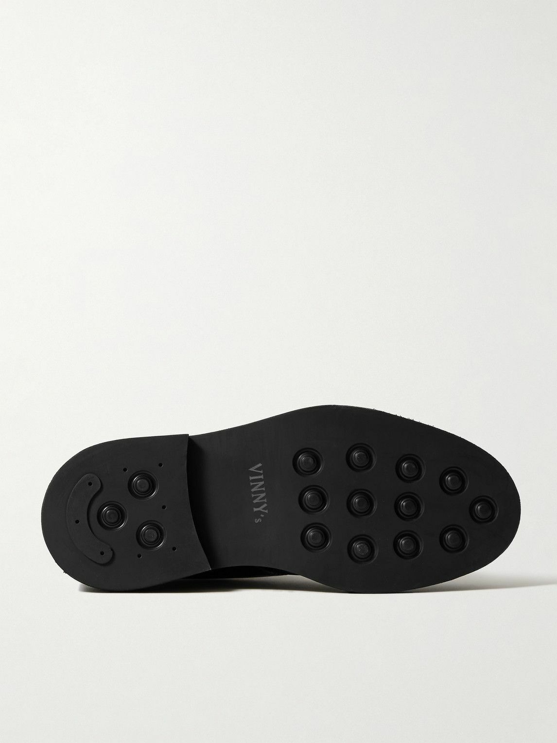 VINNY's - Officer Glossed-Leather Boots - Black
