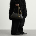 Marine Serre Women's Moon Canvas Bag in Black 