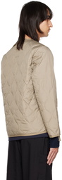 TAION Tan Military Down Jacket