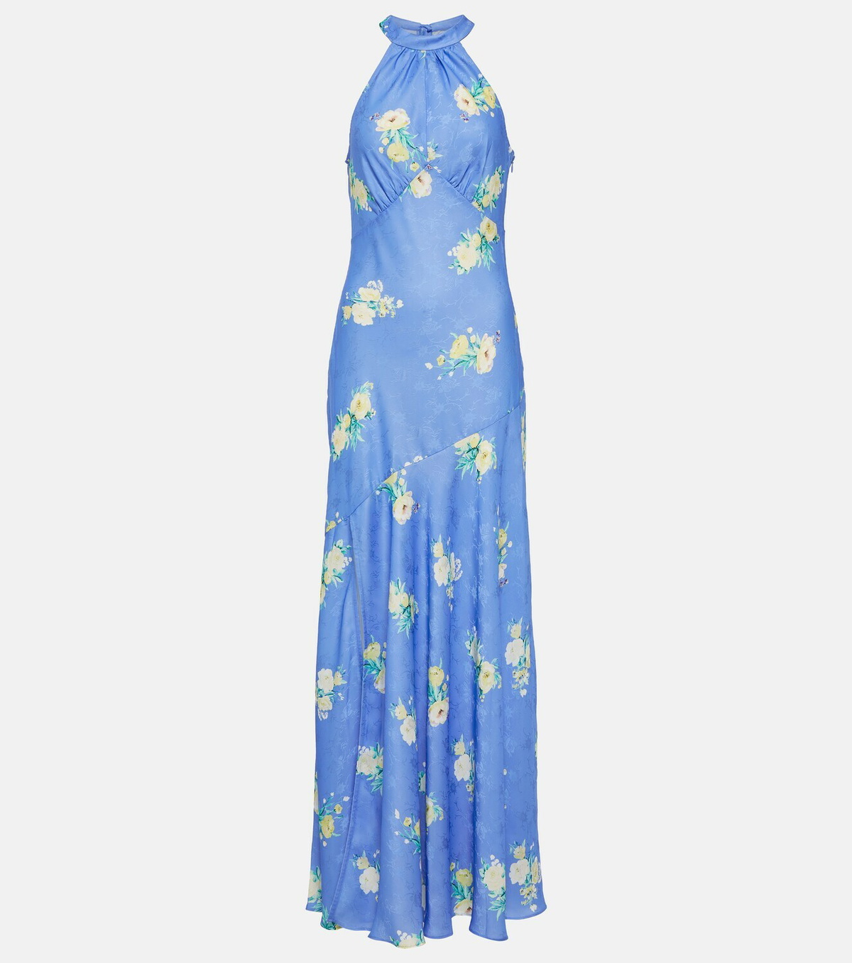 chinese dress ladies Love Shack Fancy Rialto Maxi Yellow – shortandsweethire