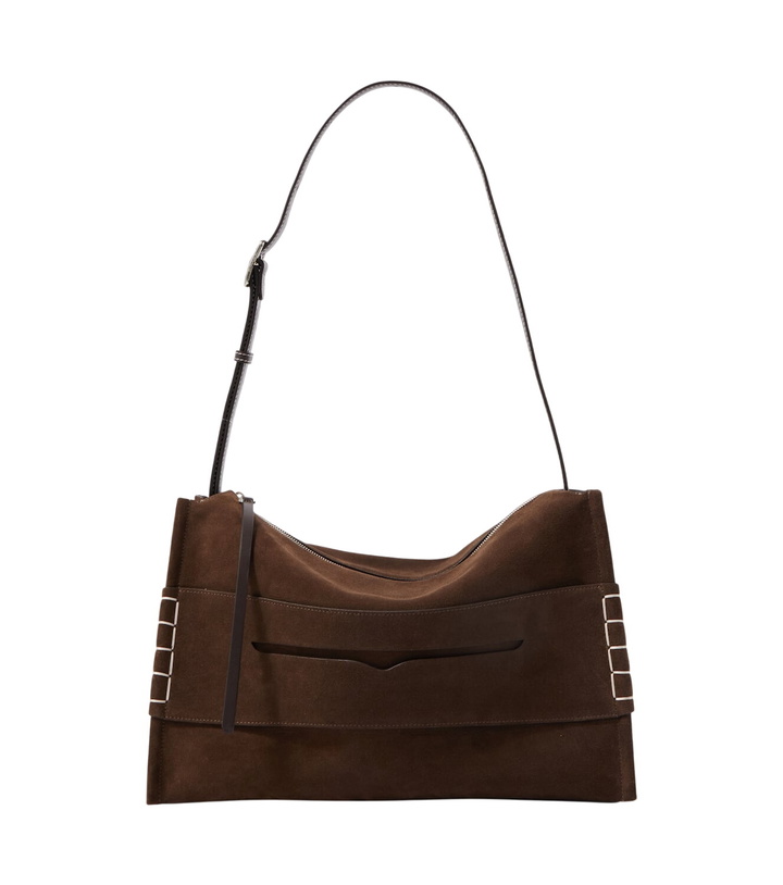 Photo: JW Anderson Loafer suede shoulder bag