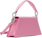 MACH & MACH Pink Medium Samantha Bag