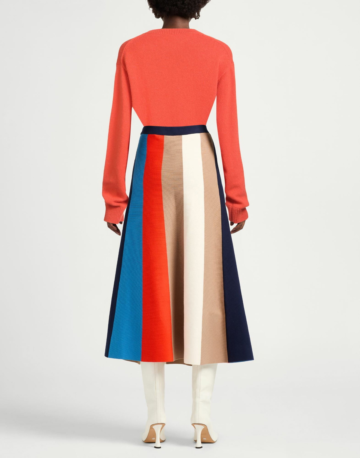 The Elder Statesman Womens Sweater Coral
