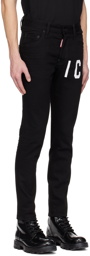 Dsquared2 Black 'Be Icon' Jeans