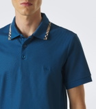 Burberry Burberry Check cotton piqué polo shirt