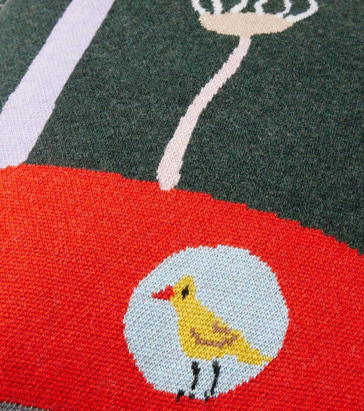 Loewe x Suna Fujita Submarine wool cushion