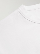 Moncler - Logo-Appliquéd Cotton-Jersey T-Shirt - White