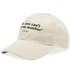 Off-White Women's Quotes Baseball Cap in Beige