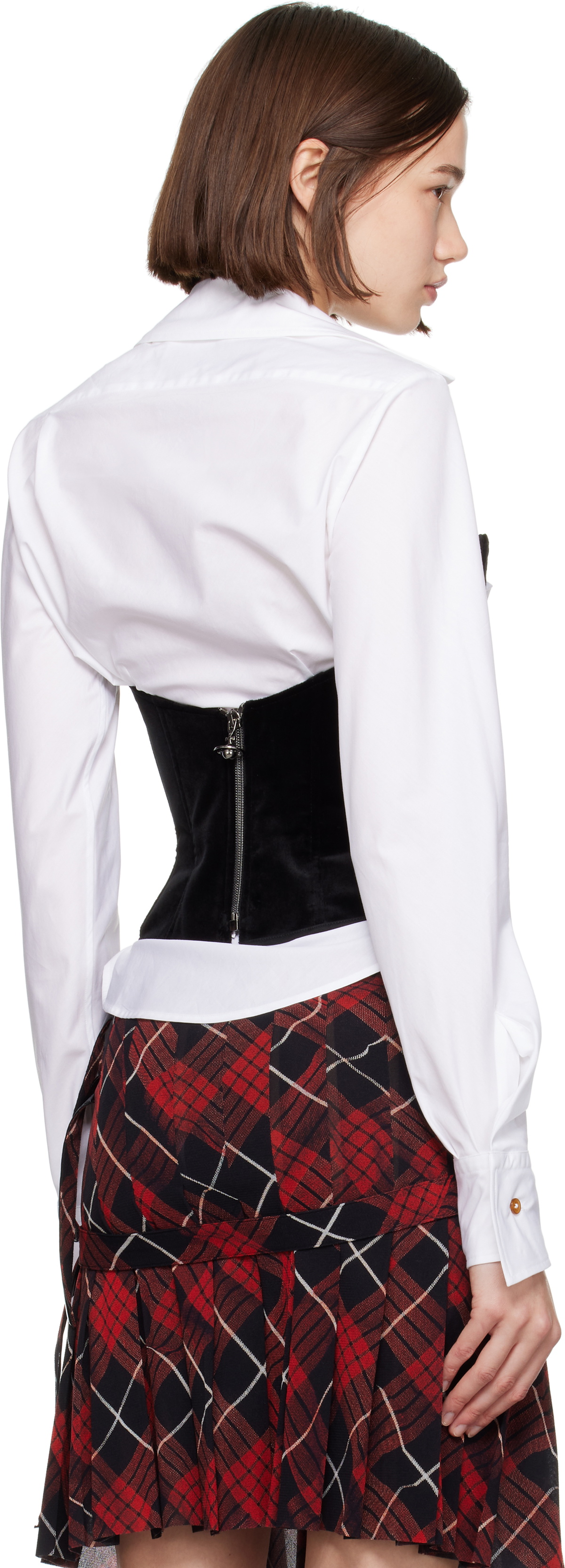 Vivienne Westwood Black Bella Cupless Corset