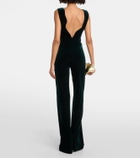 Galvan Siren velvet jumpsuit