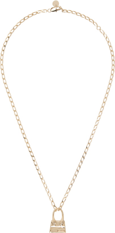 Photo: JACQUEMUS Gold 'Le collier Chiquito' Necklace