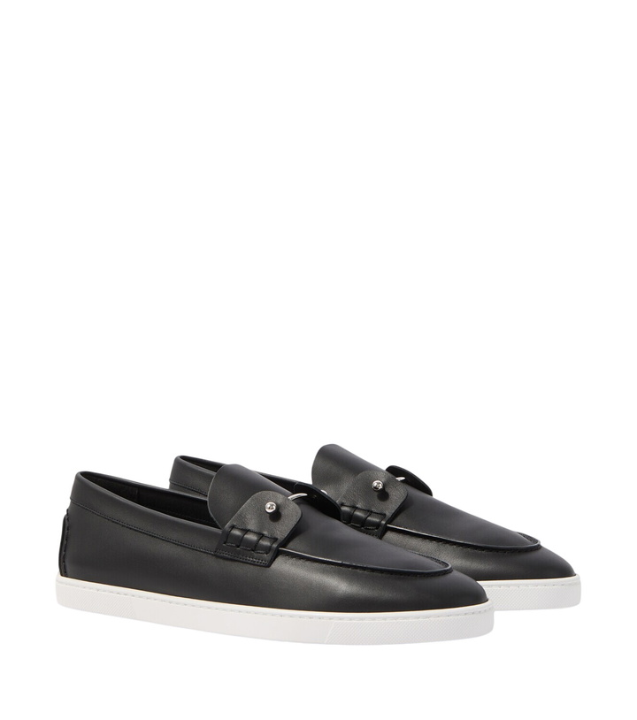 Photo: Christian Louboutin Chambeliboat leather slip-on shoes