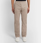 The Row - Josh Cotton-Poplin Drawstring Trousers - Neutrals