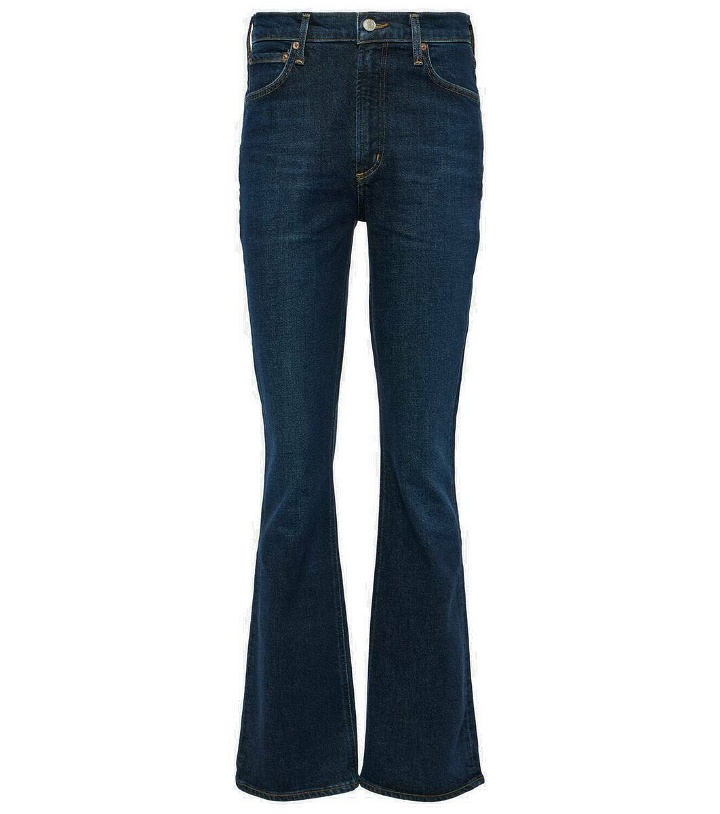 Photo: Agolde Nico Boot high-rise slim jeans