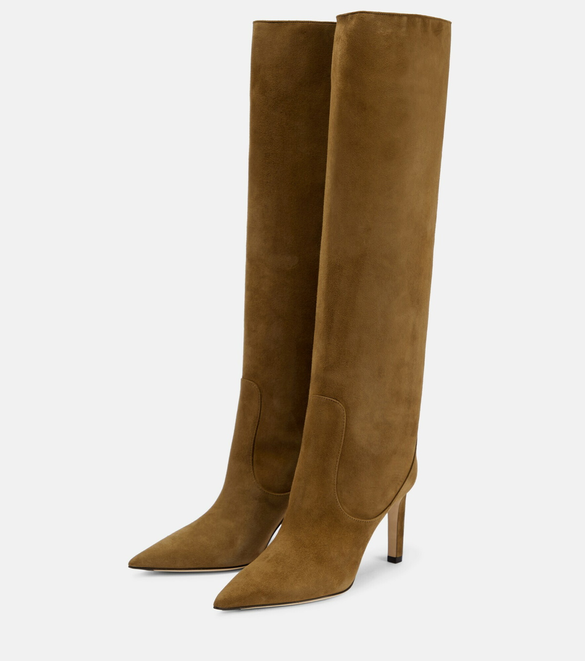 Jimmy Choo - Mavis 85 suede knee-high boots