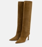 Jimmy Choo - Mavis 85 suede knee-high boots