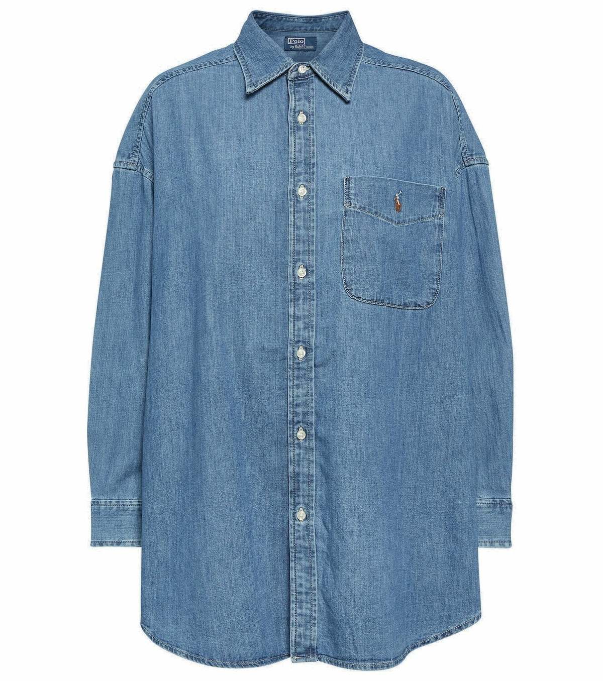 【週末値下げ】POLO RALPH LAUREN DENIM BD SHIRT Ralph Lauren Denim Shirt Free Shipping - The Vintage Twin