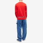 Nancy Men's Long Sleeve Emo T-Shirt in Red