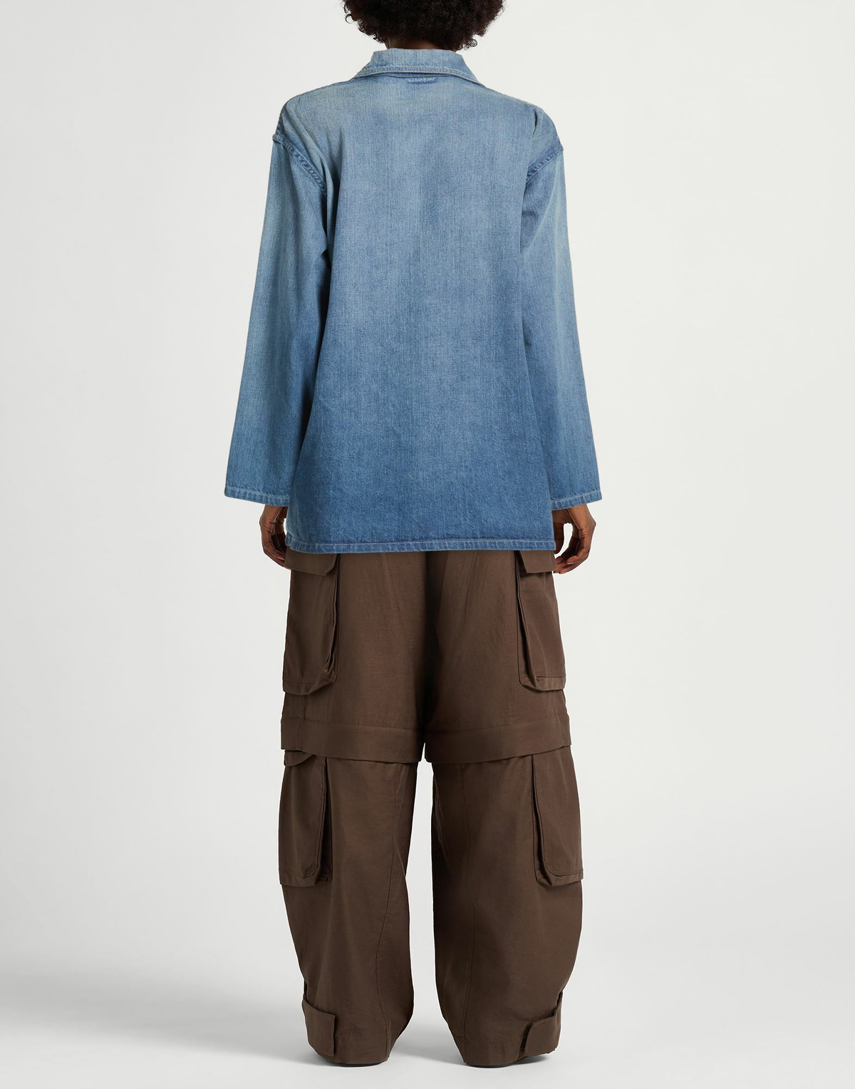 Auralee Womens Top in Blue