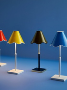 Jonathan Adler Orange Ripple Rechargeable LED Table Lamp