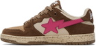 BAPE Brown SK8 STA #6 Sneakers