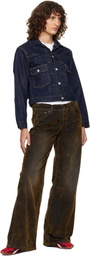 Levi's Navy Blue Tab Type II Trucker Jacket