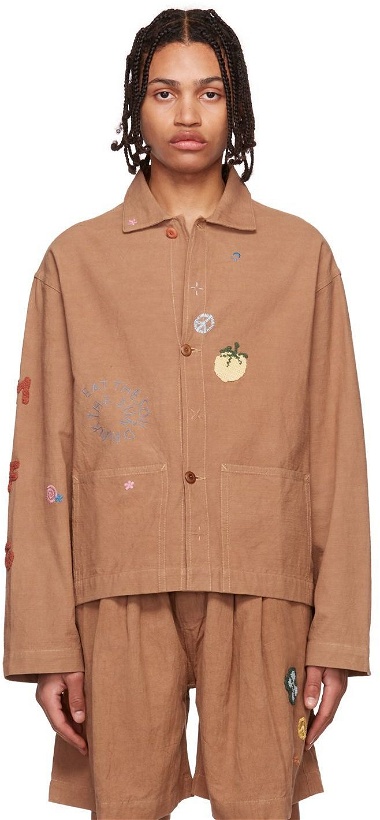 Photo: STORY mfg. Brown Organic Cotton Jacket