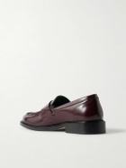VINNY's - Townee Leather Penny Loafers - Burgundy