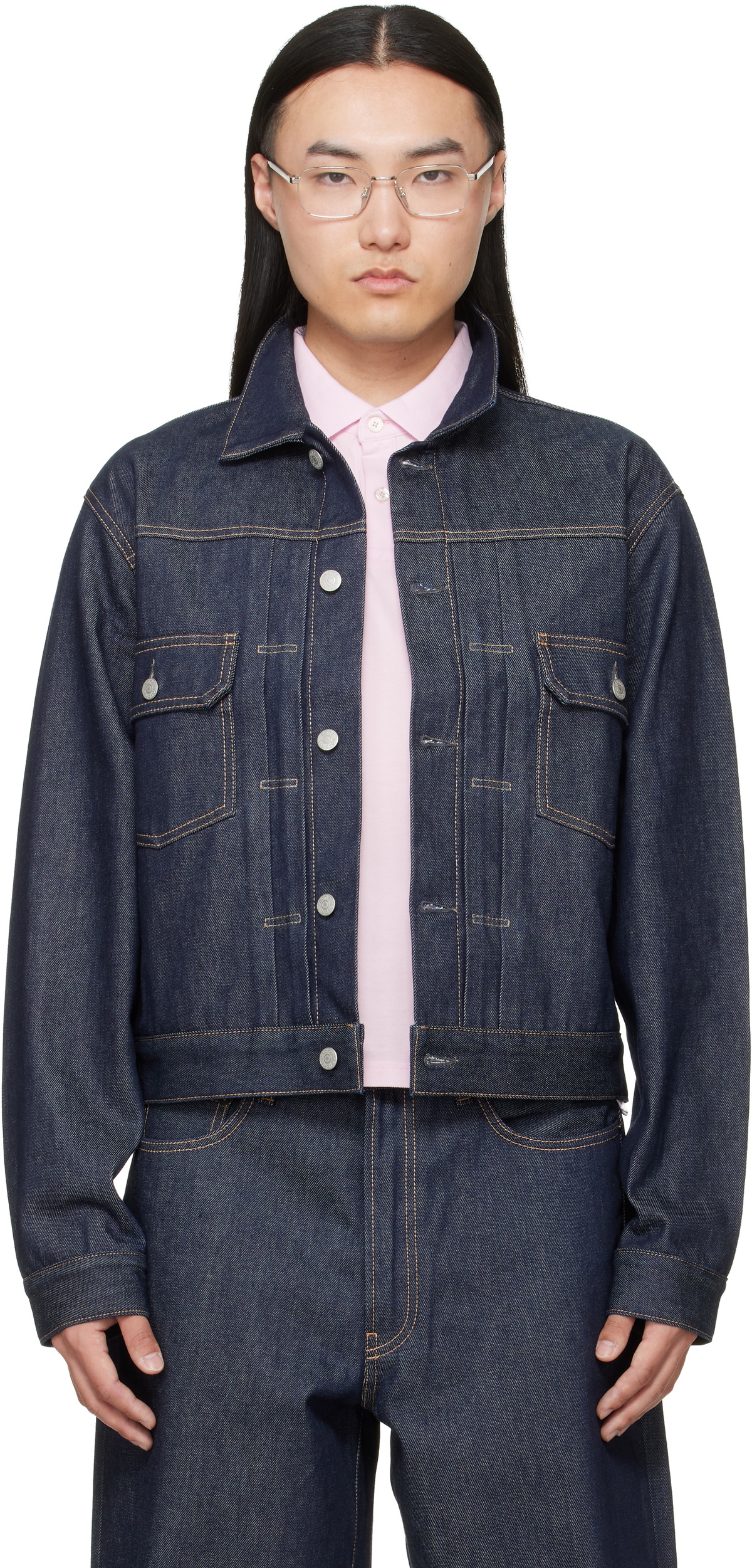 Acne Studios Indigo Ryker U New Denim Jacket