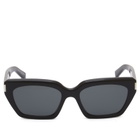 Saint Laurent Sunglasses Saint Laurent SL 826 Page Sunglasses in Black 