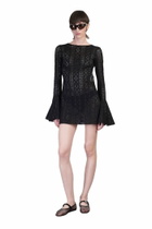 The Andamane Wanda Mini In Black Cotton