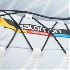Salomon XT-6 GTX Sneakers in Blue Print/Heather/White