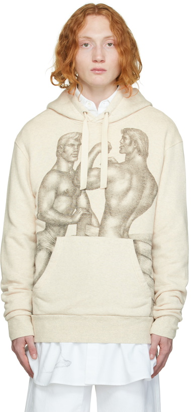 Photo: JW Anderson Off-White Printed Hoodie