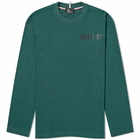 Moncler Grenoble Men's Long Sleeve T-Shirt in Green