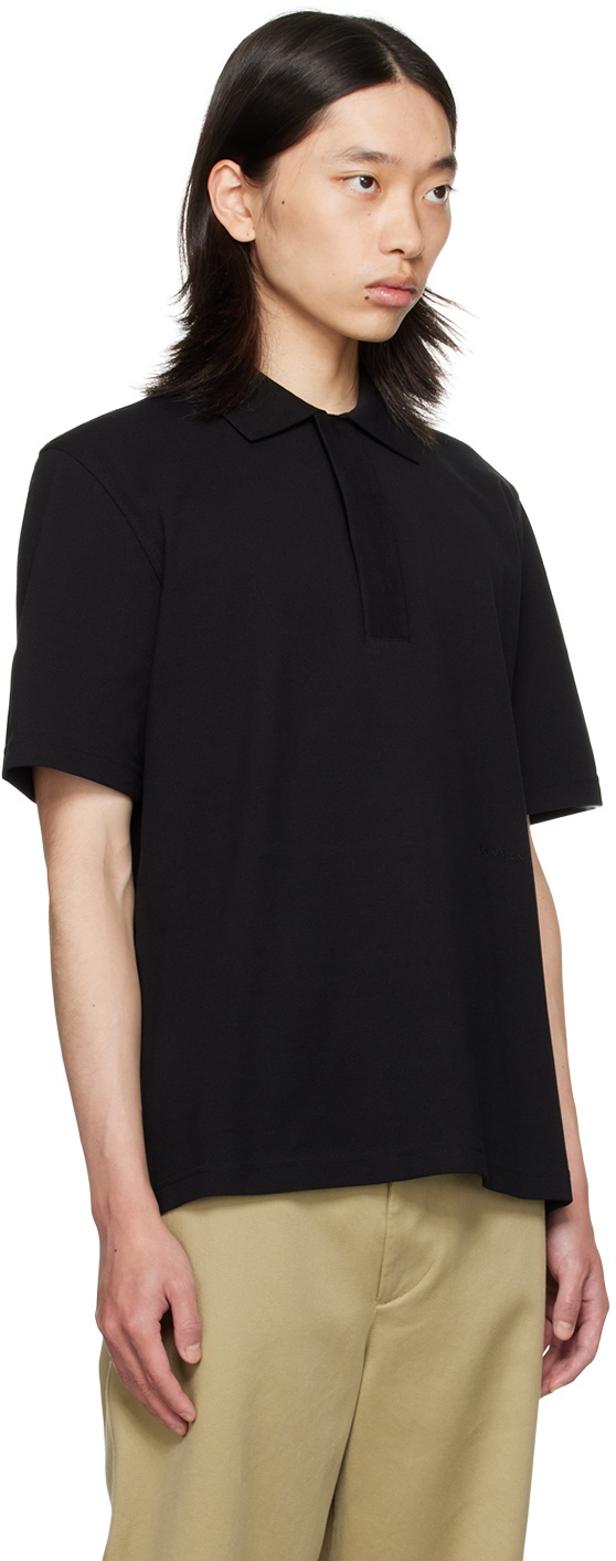 Lanvin Black Classic Polo