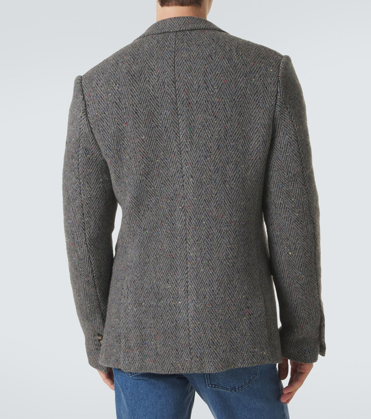 Gabriela Hearst Irving herringbone wool and cashmere jacket