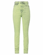 Philipp Plein Womens Jeans Lime in Green