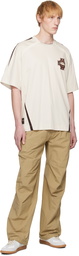 WOOYOUNGMI Beige Graphic T-shirt