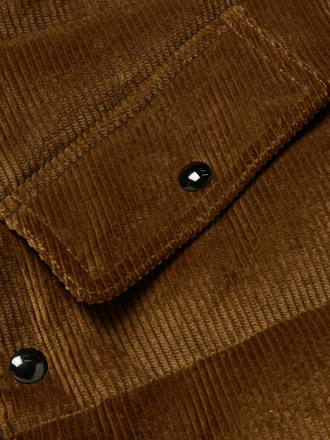 Drake's - Quilted Cotton-Corduroy Down Gilet - Brown
