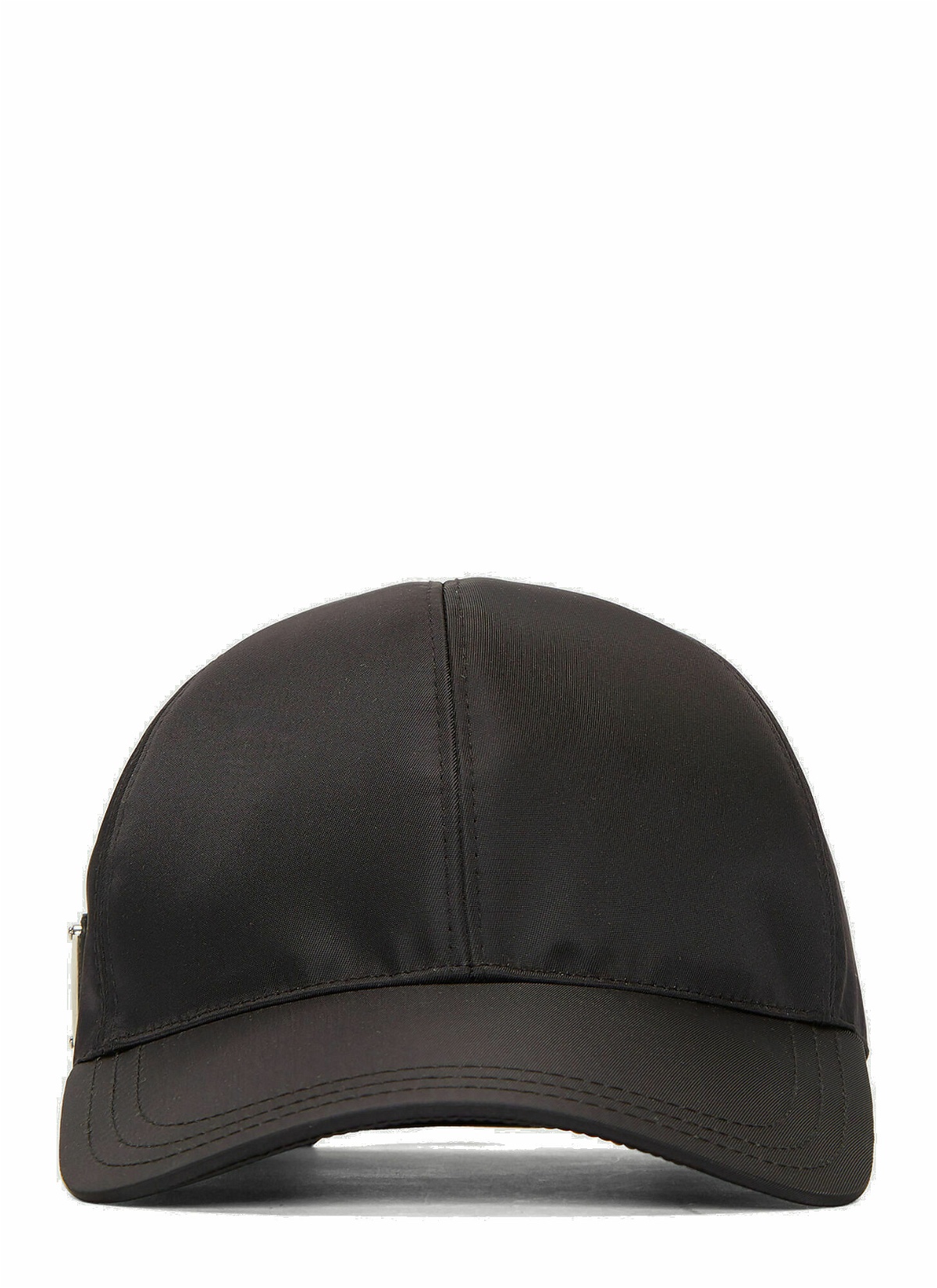 Photo: Nylon Baseball Cap in Black