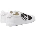 Givenchy - Urban Street Logo-Print Leather Sneakers - White