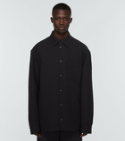 Balenciaga - Wool-blend gabardine shirt jacket