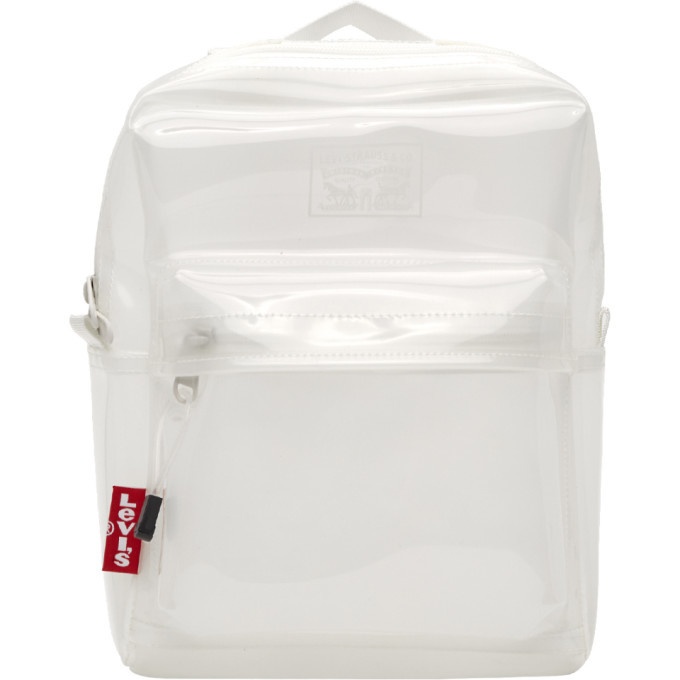Photo: Levis White Clear Backpack