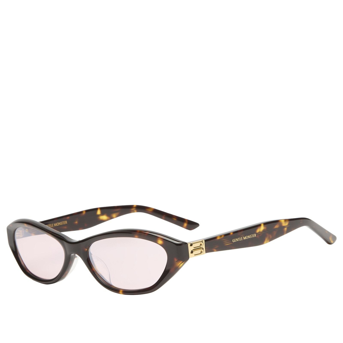 Gentle Monster Lama Sunglasses in Tortoise/Red 